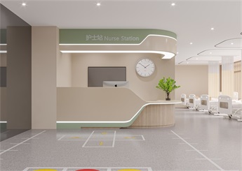 湘體康復(fù)醫(yī)院裝修設(shè)計案例效果圖