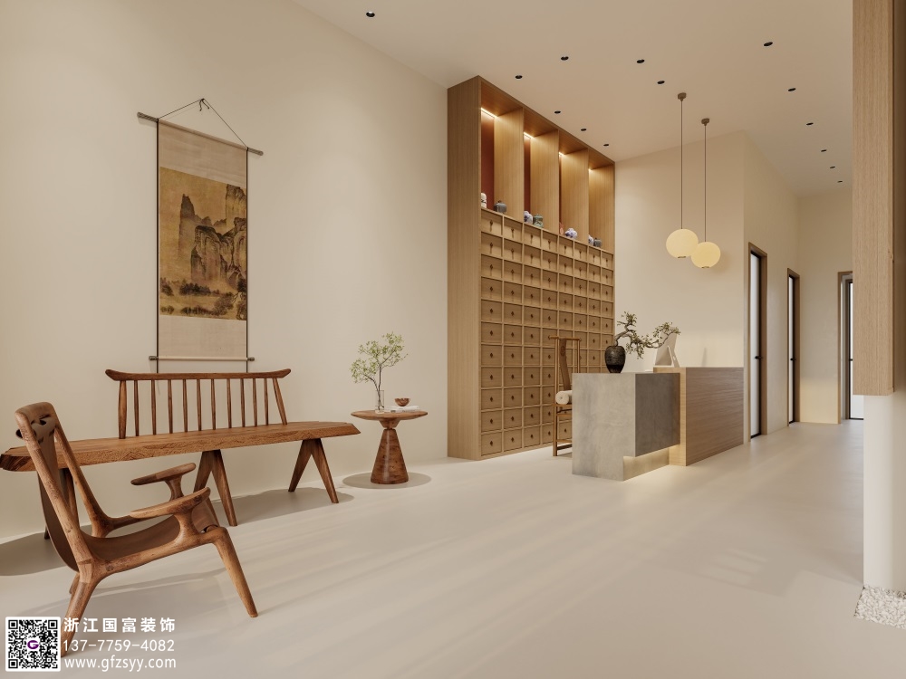 簡約風格中醫(yī)診所設計的詳細步驟