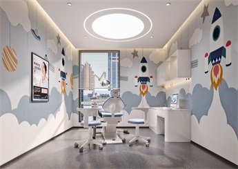 漳平口腔醫(yī)院設(shè)計裝修案例效果圖