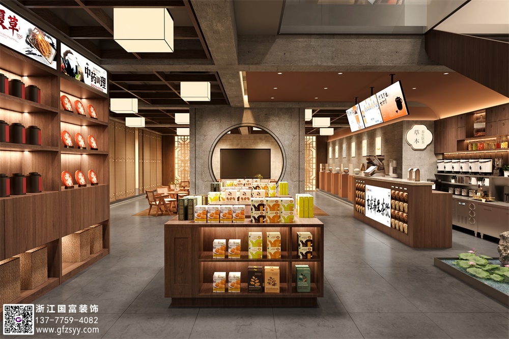 中醫(yī)館設(shè)計(jì)裝修，認(rèn)準(zhǔn)浙江國富裝飾