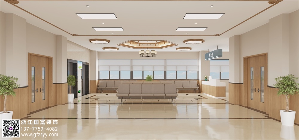 杭州中醫(yī)院設(shè)計公司_浙江國富裝飾